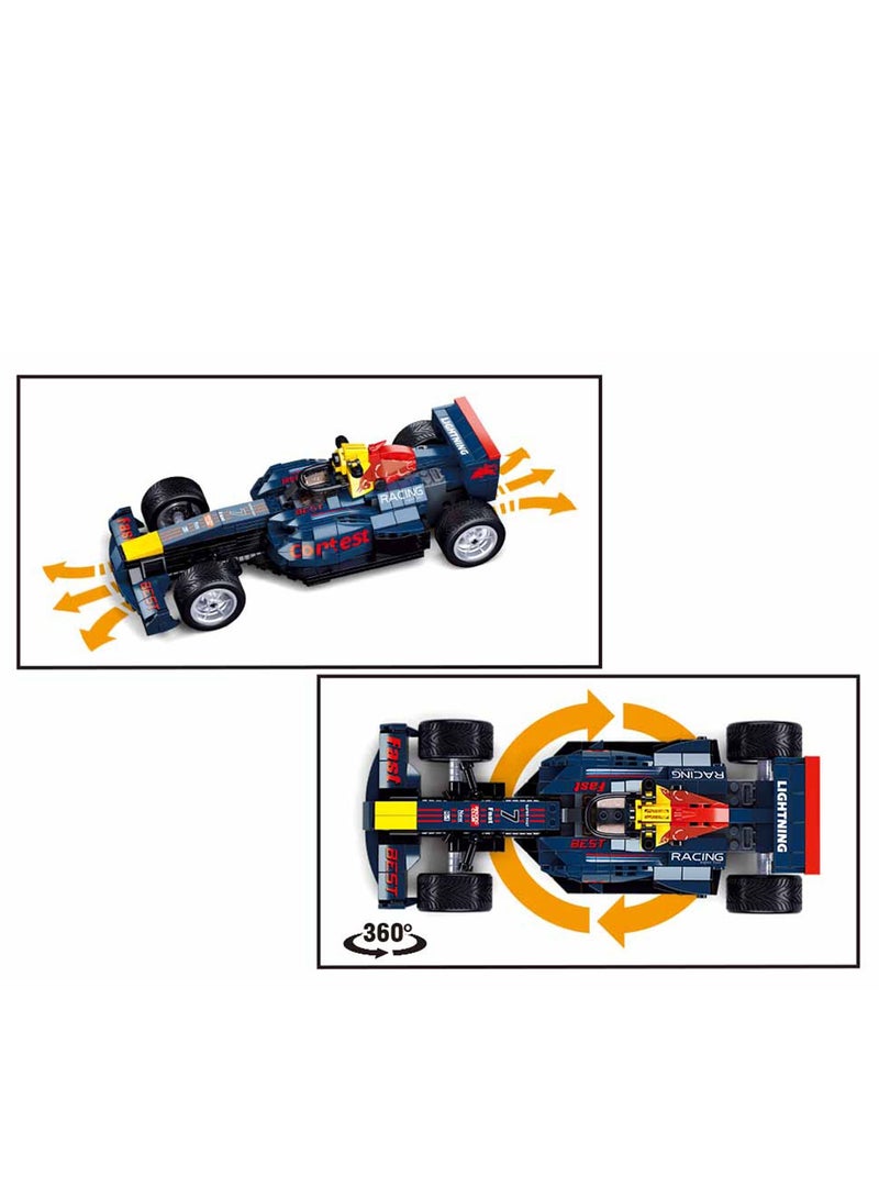 Sluban PowerBricks -RC F1 Car(423pcs) - Image 5