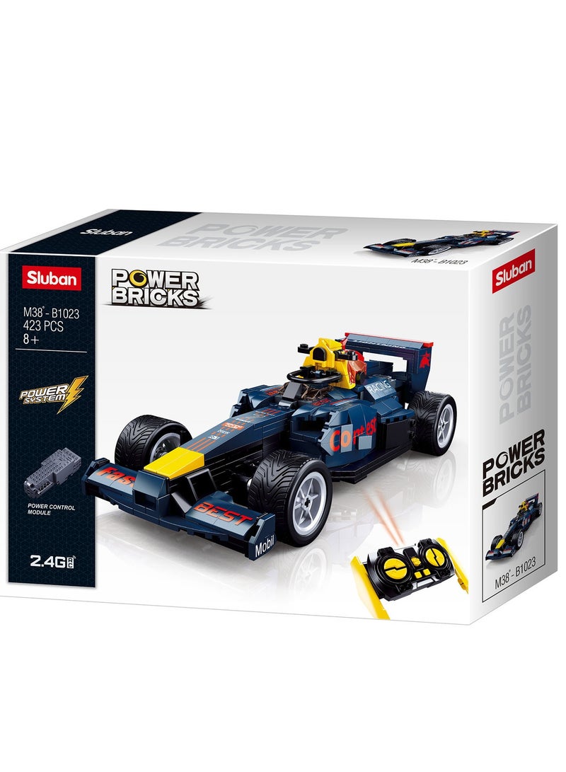 Sluban PowerBricks -RC F1 Car(423pcs) - Image 1