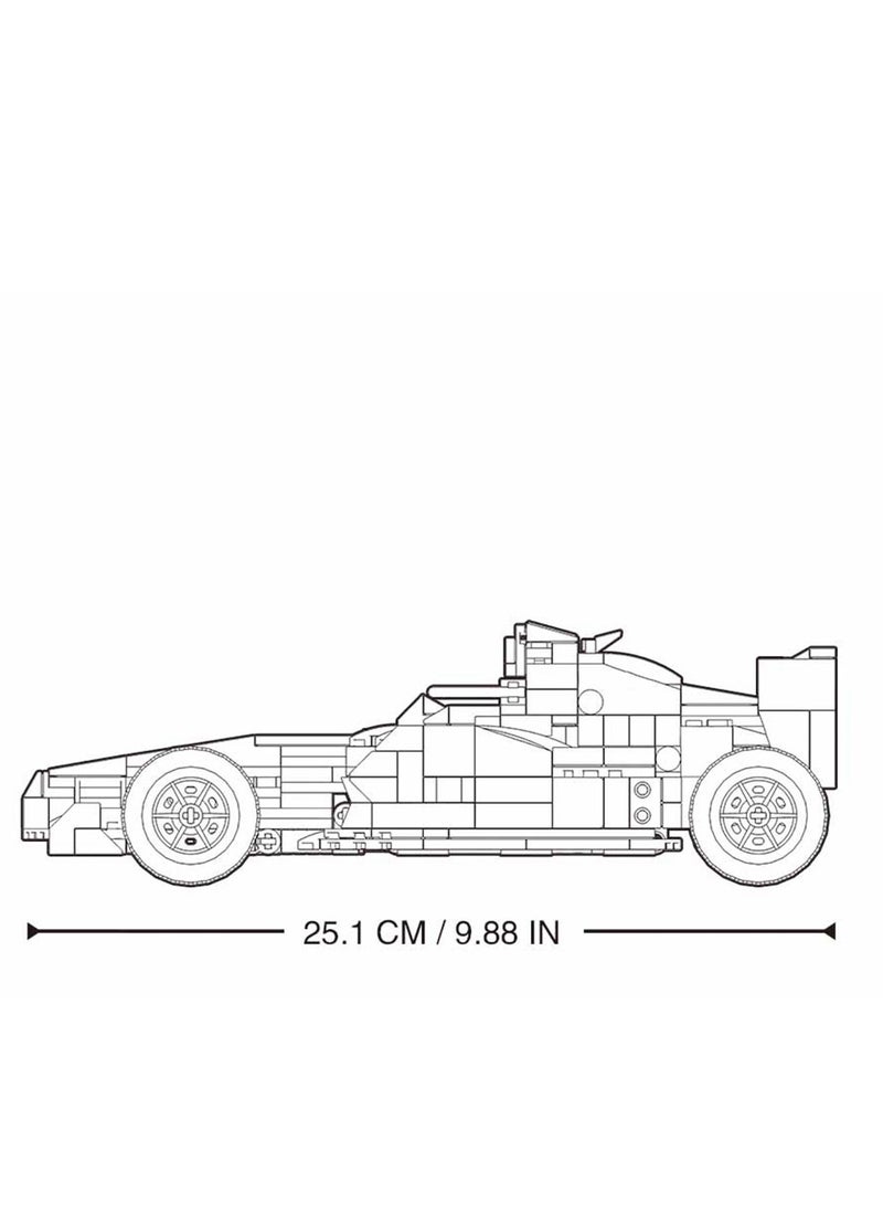 Sluban PowerBricks -RC F1 Car(423pcs) - Image 3