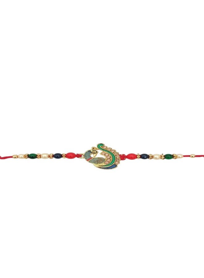 Unwrap Delights Pack of 12 Pcs Rakhi For Brothers, Handcrafted Design Rakhi Best Gift Hamper Festive (Multi Design) - Image 5