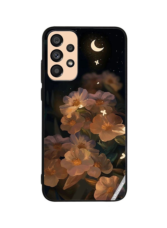 VR CREATIVE Protective Case Cover For Samsung Galaxy A33 5G Flower With Butterfly Design Multicolour - Image 1