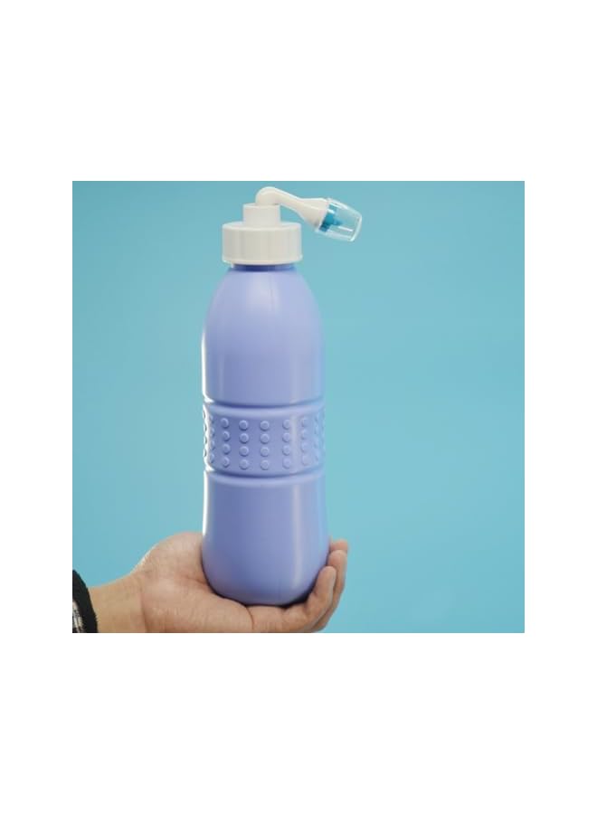 The Bros 650ml Portable Large Bidet Bottle, Handheld Shattaf, Travel Toilet Hand Spray, Retractable Nozzle Personal Wash Feminine Baby Clean Care - Image 4