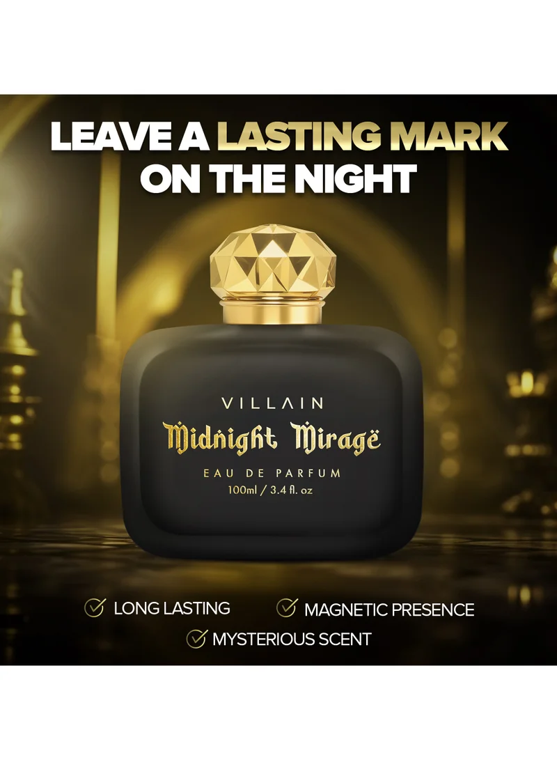 VILLAIN Midnight Mirage Eau De Parfum for Men 100ml