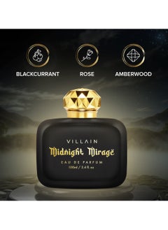 VILLAIN Midnight Mirage Eau De Parfum for Men 100ml  - Image 3