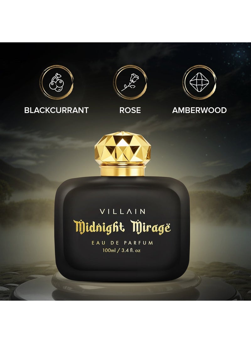 VILLAIN Midnight Mirage Eau De Parfum for Men 100ml - Image 4