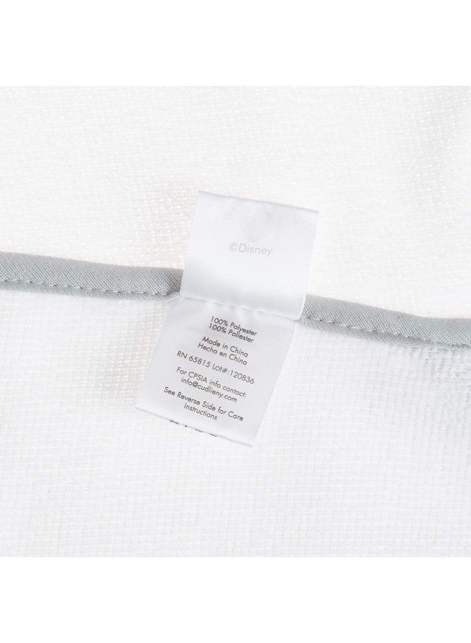 Cudlie Disney Mickey Mouse Baby Boys 2 Pack Rolled Hooded Towels On Header Card - Image 3