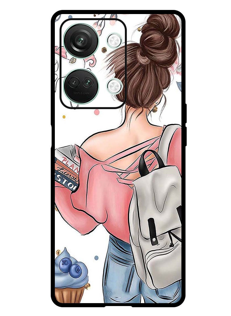 Theodor Protective Case Anti Scratch Shock Proof Bumper Cover For OnePlus Nord 3 School Girl - Image 1