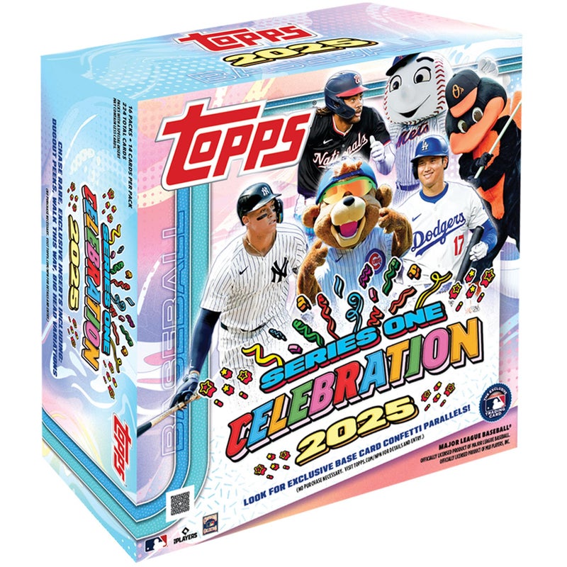 توبس 2025 Topps Series 1 Baseball - Factory Sealed - Mega Celebration - Image 1