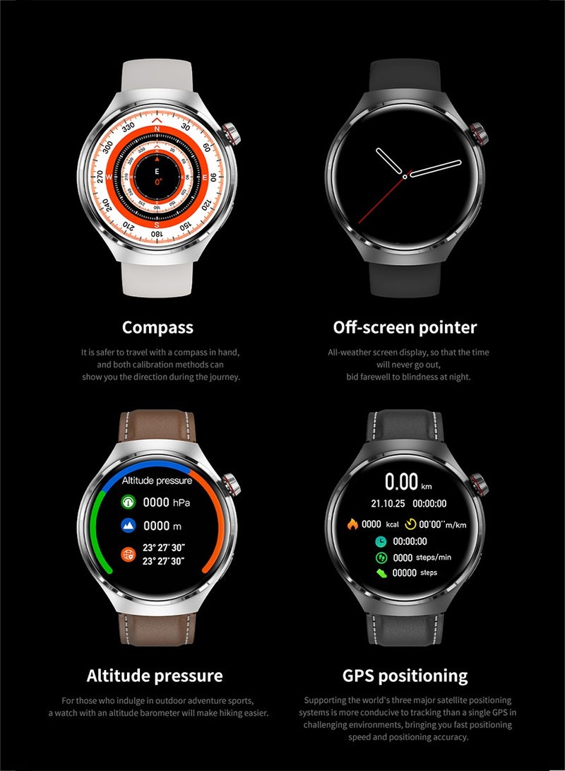 gejian Health and Fitness Smartwatch Men's And Women's Smart Watch With Bluetooth Call Fitness Tracker With Blood Pressure Blood Oxygen Tracking Heart Rate Monitor Compatible With Android And IOS Blac  - Image 5