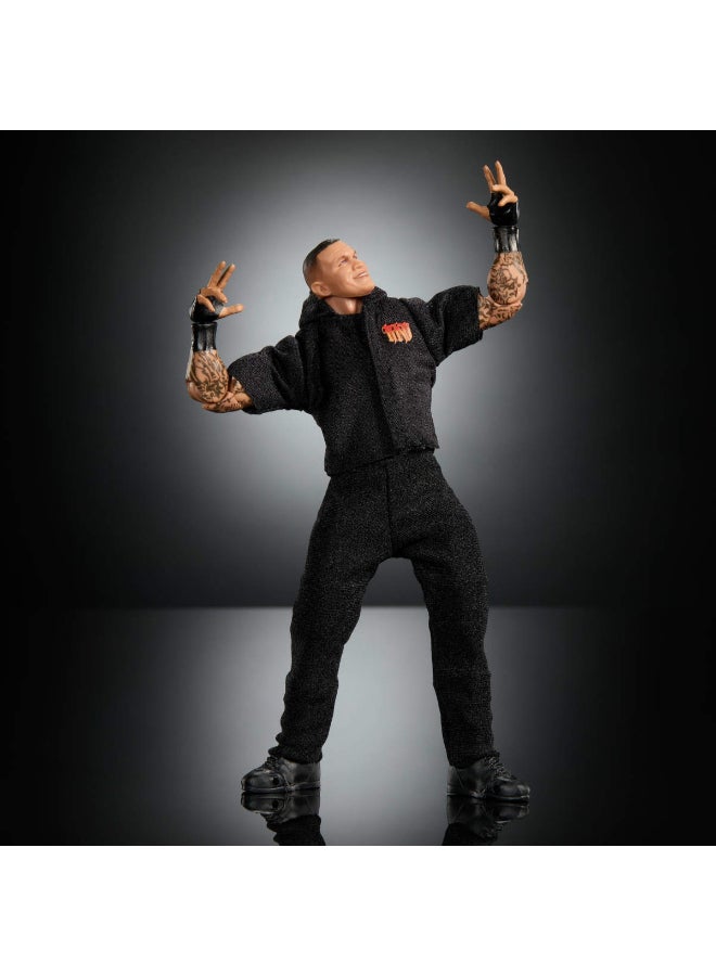 WWE Mattel WWE Ultimate Edition Action Figure & Accessories Set, Randy Orton 6-inch Collectible with Swappable Heads & Hands, 30 Articulation Points​ - Image 5