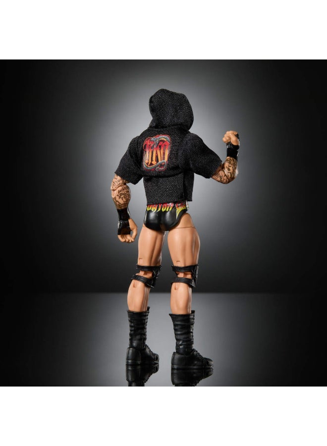 WWE Mattel WWE Ultimate Edition Action Figure & Accessories Set, Randy Orton 6-inch Collectible with Swappable Heads & Hands, 30 Articulation Points​ - Image 4