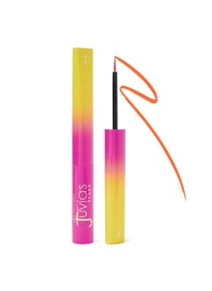 Juvia's Place Juvia's Place Garden Of Juvia's Liquid Liner Tangerine Dream - Bright Orange, Long-lasting Liquid Liner, Intense Color Liquid Makeup, Cruelty-free Liquid Liner, Smudge-proof Makeup Liner 