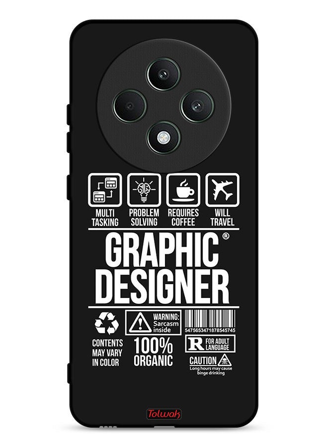 Tolwak Oppo Reno12 F 5G Protective Case Cover Graphic Designer Sticker - Image 1