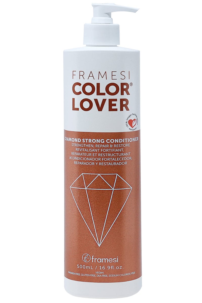 FRAMESI Color Lover Diamond Strong Conditioner, 16.9 fl oz - Image 1
