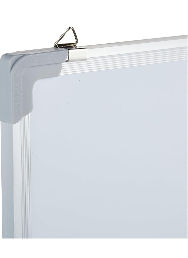 Cool Baby - COOLBABY Double-Sided Magnetic Whiteboard, Dry Erase Whiteboard with Aluminum Frame, Wall-Mounted White boards Writing Boards for Office Teaching Training or Home Office School Notice Board - Image 1