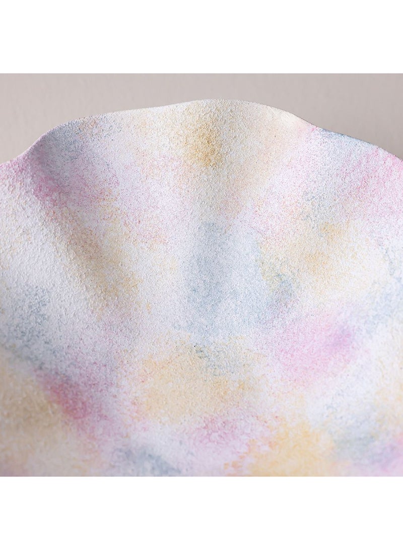 DANUBE HOME Lexie Berry Ceramic Platter Peach – Stylish Serving Dish for Appetizers, Desserts & Snacks | Durable Glazed Finish, Perfect for Modern Dining & Elegant Table Settings L26.5 X W26.5 X H8 Cm - Image 2