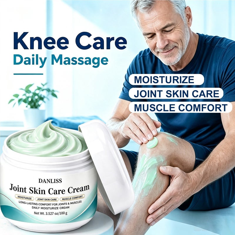 DANLISS Joint & Skin Care Cream 100g - Soothes and moisturizes muscles, and is suitable for daily use on rough skin such as elbows and knees - Image 3