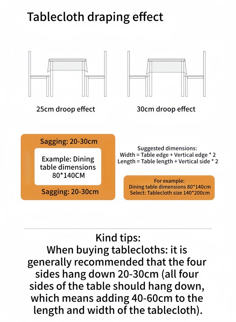 Eilimi Able Cloth for Rectangle Tables PU Faux Leather Tablecloth Oil-Proof Waterproof Tablecloth Lambskin Texture Table Cover for Dinner,Banquet,Party 55 * 79inch White - Image 5