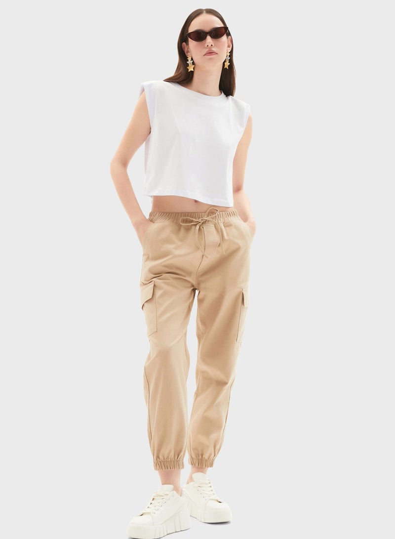 جون بنطال خصر عالي - Image 3