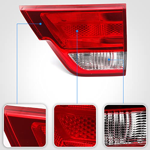 Huray Right Inner Taillight Compatible with Jeep Grand Cherokee 2011-2013 Passenger Side Tail Light Lamp Assembly Replacement for CH2803101 - Image 5