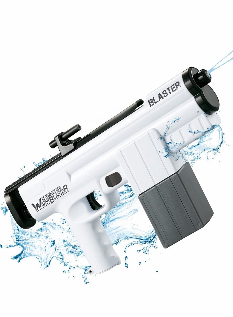 SYOSI Electric Water Gun Toy, 375CC High Capacity Battery Powered Automatic Squirt Gun for Kids and Adults, 22ft Range Squirt Gun Toy fo - Image 1
