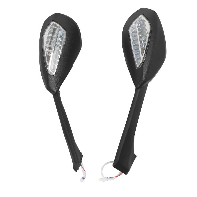 HAONEL Side Rearview Mirror with Turn Signal Light Replacement for Ducati 20182024 Panigale V4 V4S 20202025 Panigale V2 Replace for 523S0644A 523S0651A - Image 2