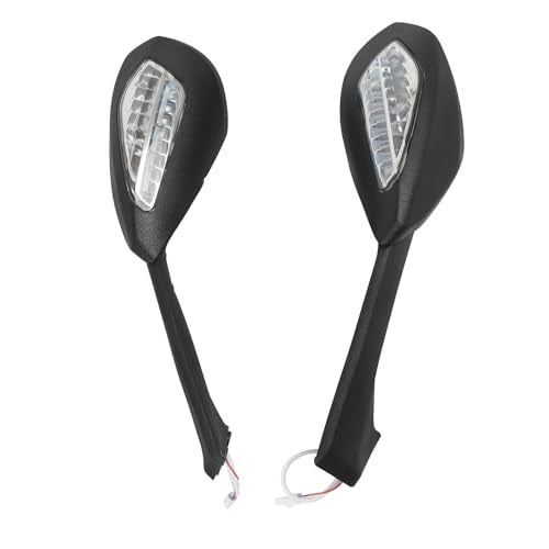 HAONEL Side Rearview Mirror with Turn Signal Light Replacement for Ducati 20182024 Panigale V4 V4S 20202025 Panigale V2 Replace for 523S0644A 523S0651A - Image 1