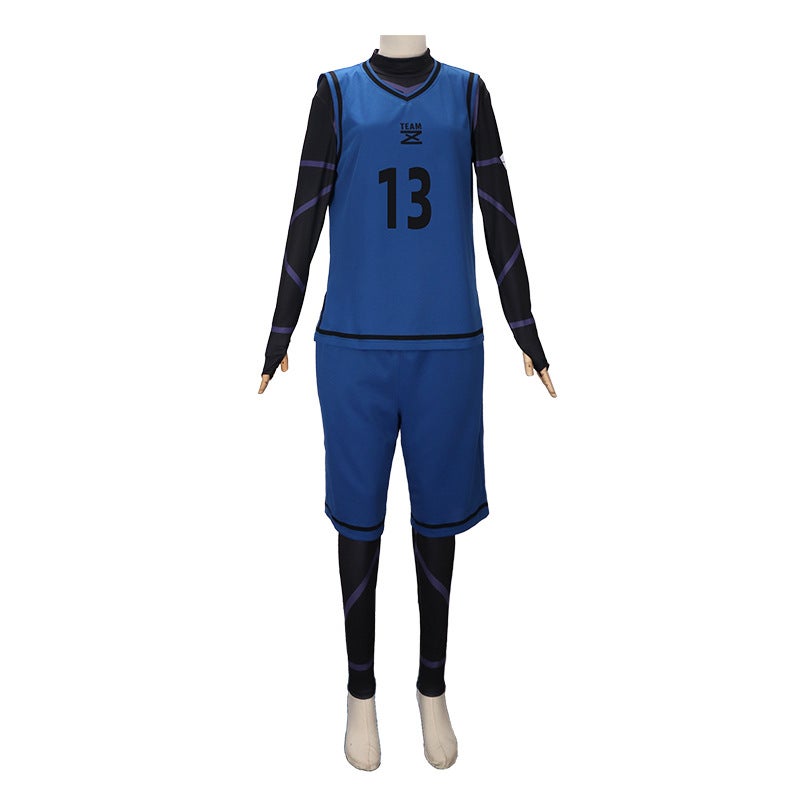 Blue Prison Cos Suit Bluelock Jie Shi Yi Feng Le Return To God Lian Jie Qian Che Leopard Ma Cosplay Suit - Image 1