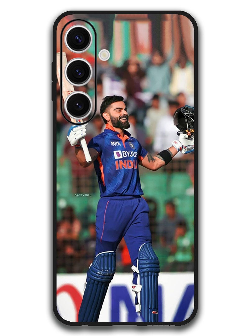 Theodor Protective Case Anti Scratch Shock Proof Bumper Cover For Samsung Galaxy S24 FE Virat Kholi 1 - Image 1