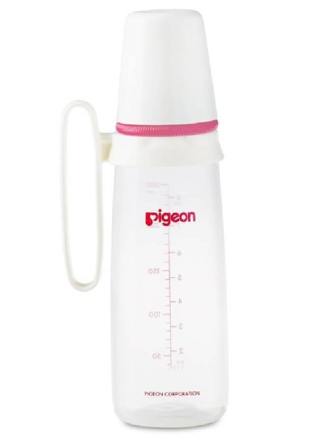 pigeon Plastic Feeding Bottle With Handle 240 ml Assorted  - Image 3