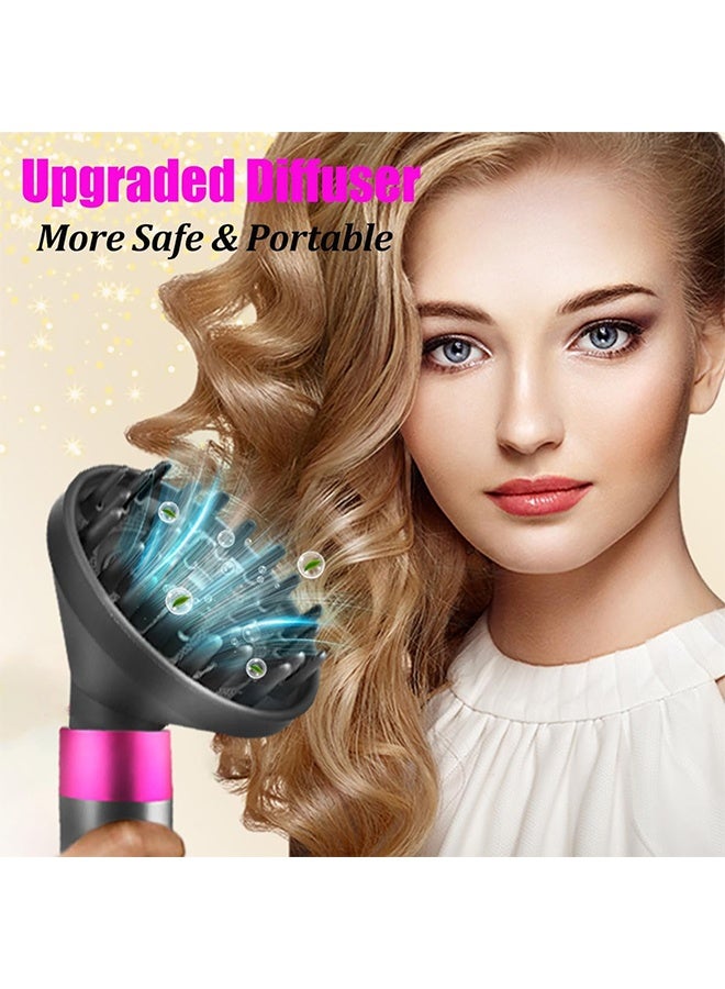 JS Portable Hair Diffuser Attachment Compatible with Dyson, for Airwrap HS05 HS03 HS01, Hair Dryer Diffuser Nozzle Converting for Airwrap Styler To Hair Dryer - Image 3