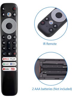 erorex Replacement Tcl Remote Control Rc902V For Tcl Android Tv Mini Led Qled 4K Uhd Smart Tv With Netflix Youtube Guard Media And Tcl Channel No Voice Function  - Image 4