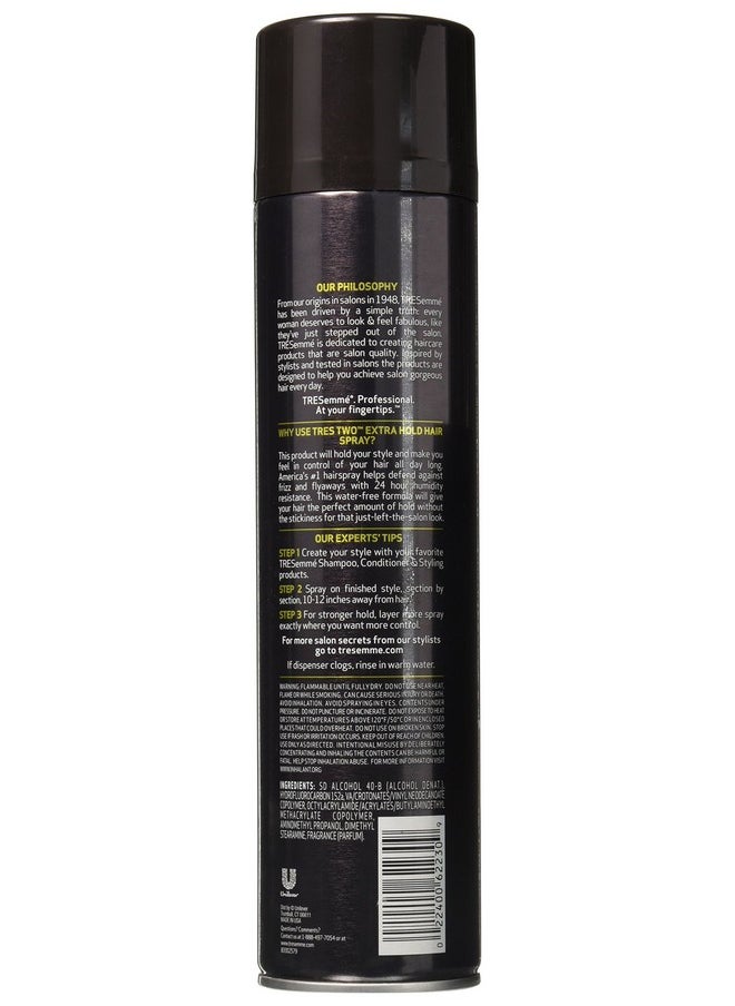 TRESemmé 2 Pack of TRESemme TRES Two Extra Hold Hairspray, 14.6 oz ea  - Image 2