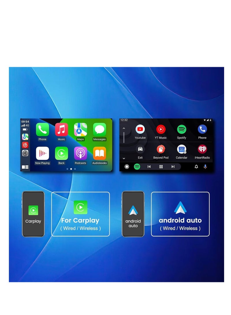 4+64GB 8-Core 10" Car Radio Stereo for Honda City 2008-2013 Dash Kit, Android 13 GPS Navigation Multimedia Player with Car-Play Android Auto