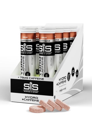 Hydro Electrolyte Tablets | 75mg Caffeine | Sugar Free Hydration Tablets | Essential Electrolytes to Reduce Fatigue & Aid Rehydration | Cola Flavour | 160 Servings | 8 Pack