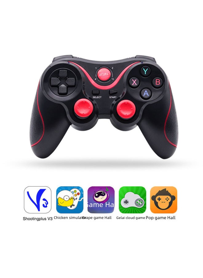 X3 T3 Wireless Bluetooth Game Controller For Android Computer Ps3 Connection Mobile Game Controller Digital Computer Gamepad-Product Color:Black Bare Metal  - Image 3