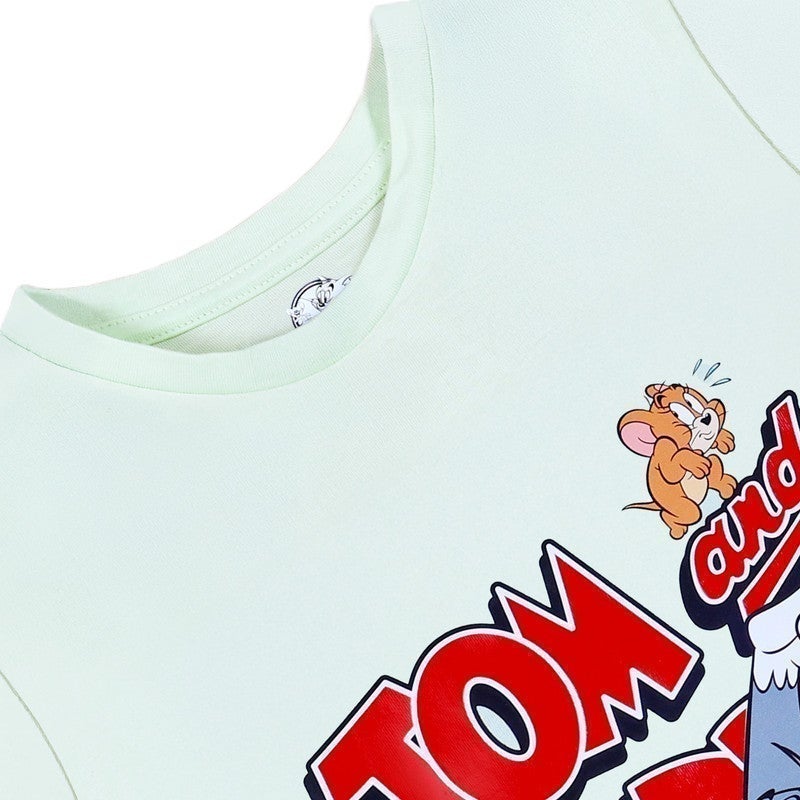 Warner Bros. Tom & Jerry Kids Boy's Short Sleeve 100% Cotton T-Shirt - Image 5