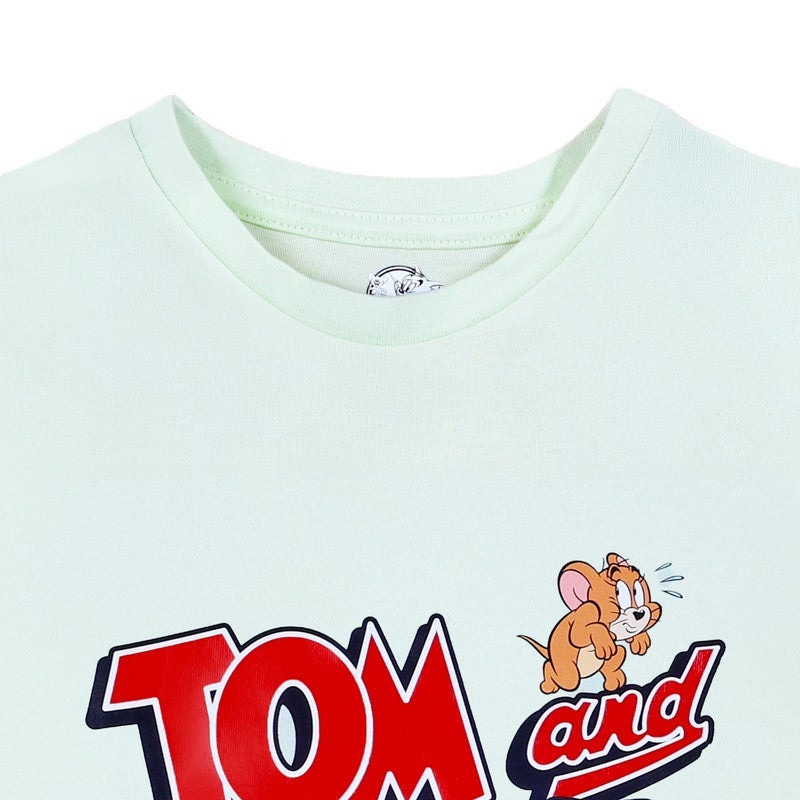 Warner Bros. Tom & Jerry Kids Boy's Short Sleeve 100% Cotton T-Shirt - Image 4