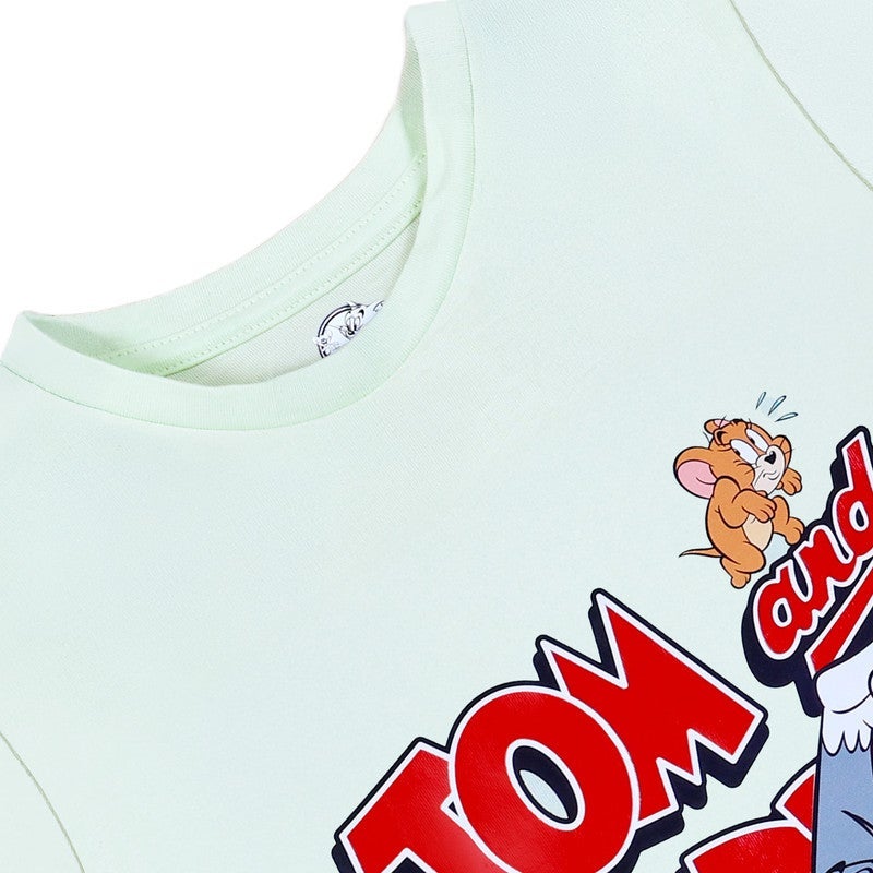 Warner Bros. Tom & Jerry Kids Boy's Short Sleeve 100% Cotton T-Shirt - Image 5