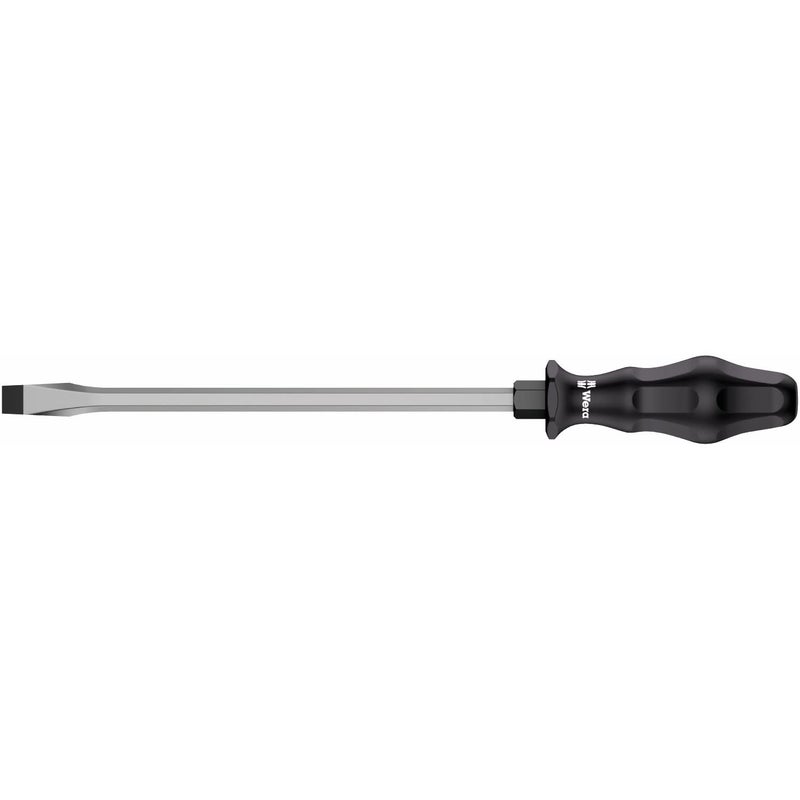 Wera 05018274001 Kraftform Plus 932 A Slotted Screwdriver, 14mm Head, 10" Blade Length - Image 1