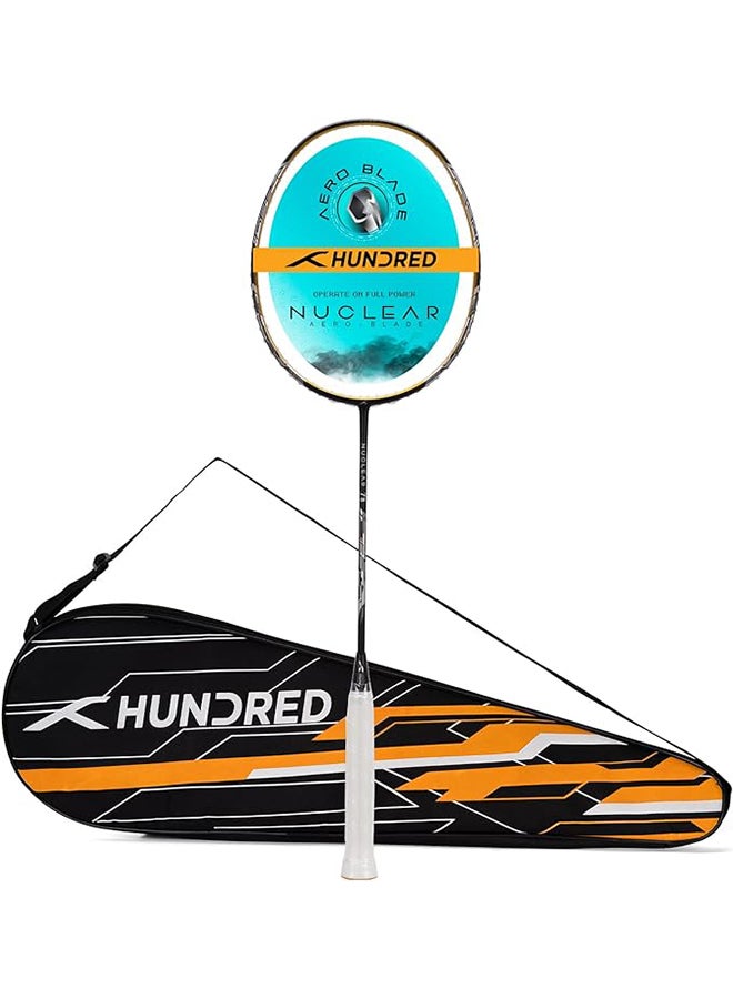 HUNDRED Nuclear 78 Unstrung Badminton Racket - Image 1