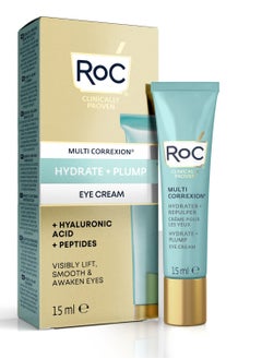 RoC Multi Correxion Hydrate + Plump Eye Cream For Puffiness 15ml