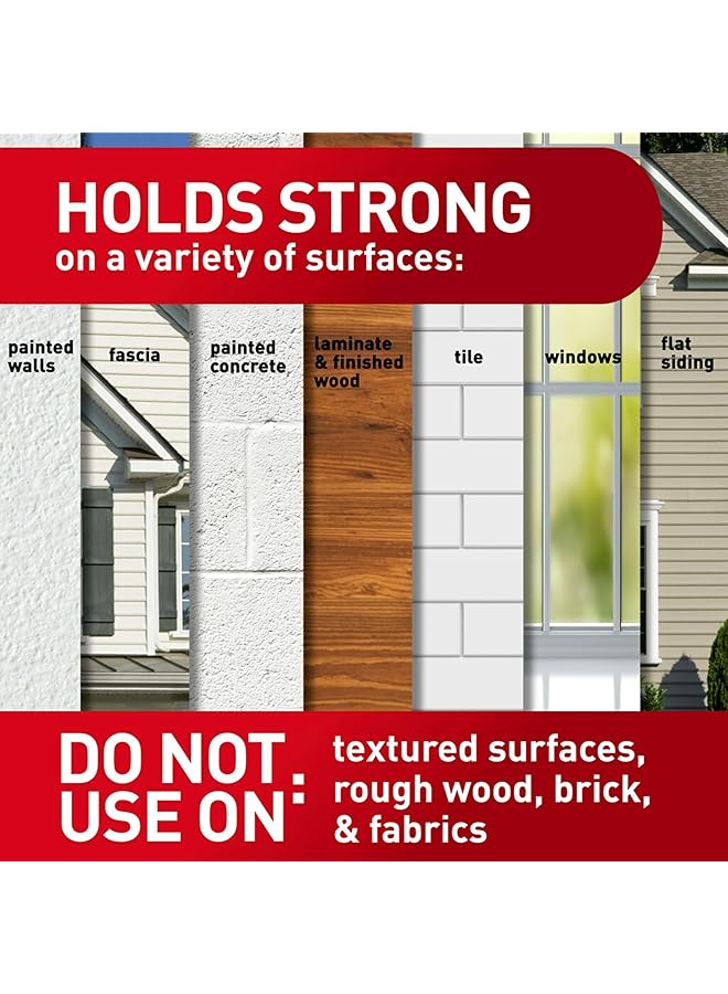 كوماند عبوات من مشابك الإضاءة الخارجية لتعليق الأضواء بدون أضرار 17017Clr Awes - Image 5