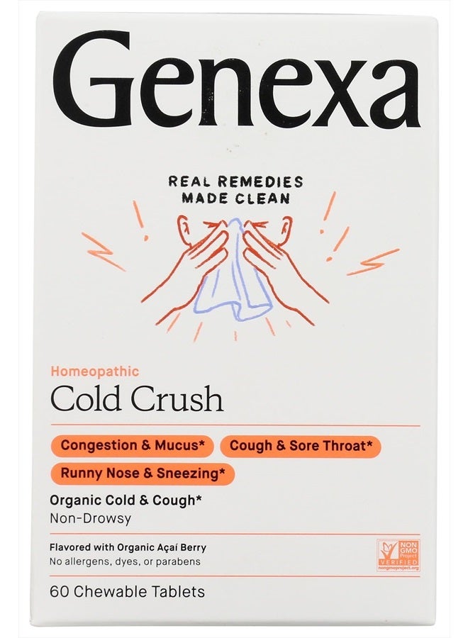 Genexa , Cold Crush Acai Berry Organic, 60 Count - Image 1