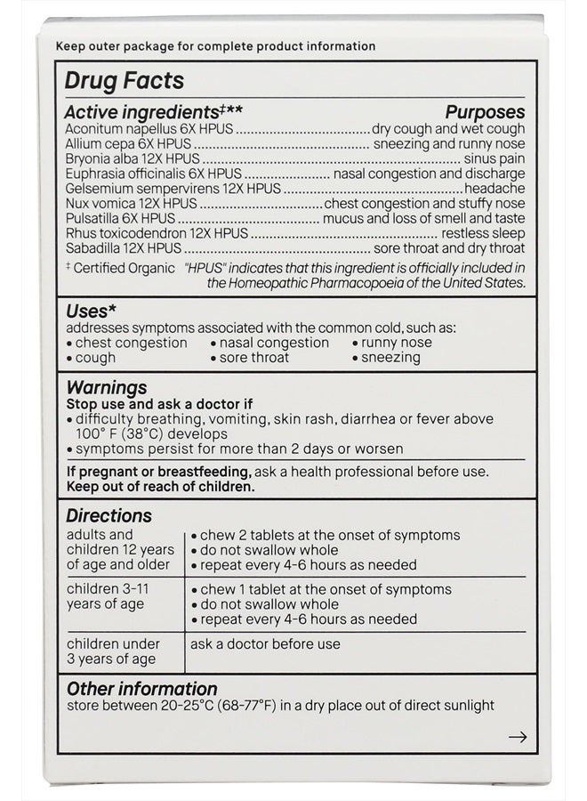 Genexa , Cold Crush Acai Berry Organic, 60 Count - Image 2