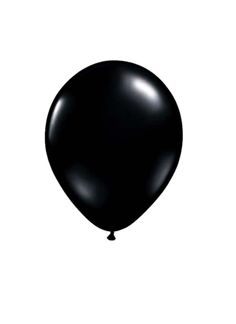 بارتي فن بالون معدني 12 بوصة لون أسود 40 قطعة - Image 1