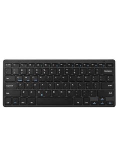Sunrose WK103 Ultra-thin Mini Universal Wireless Bluetooth Keyboard Scissor Foot Button (Black)