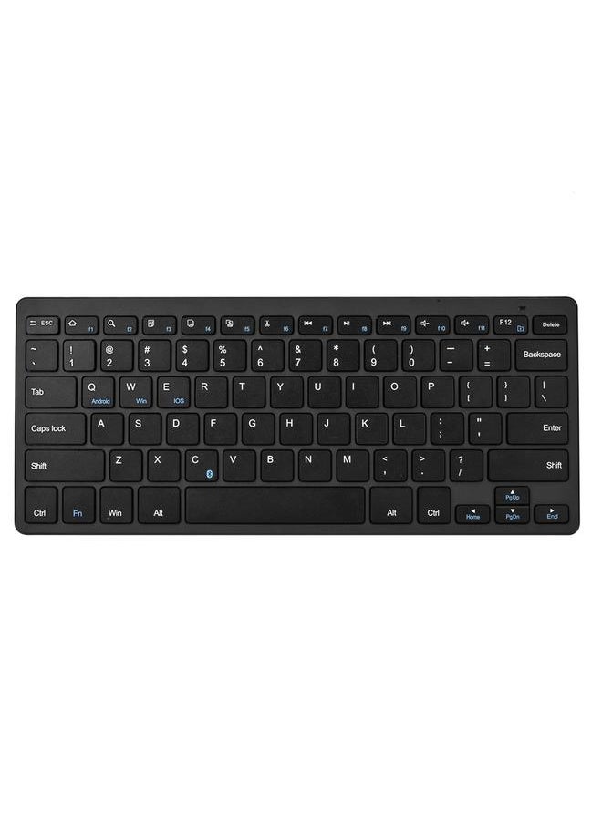 Thoraya - Sunrose WK103 Ultra-thin Mini Universal Wireless Bluetooth Keyboard Scissor Foot Button (Black) - Image 1