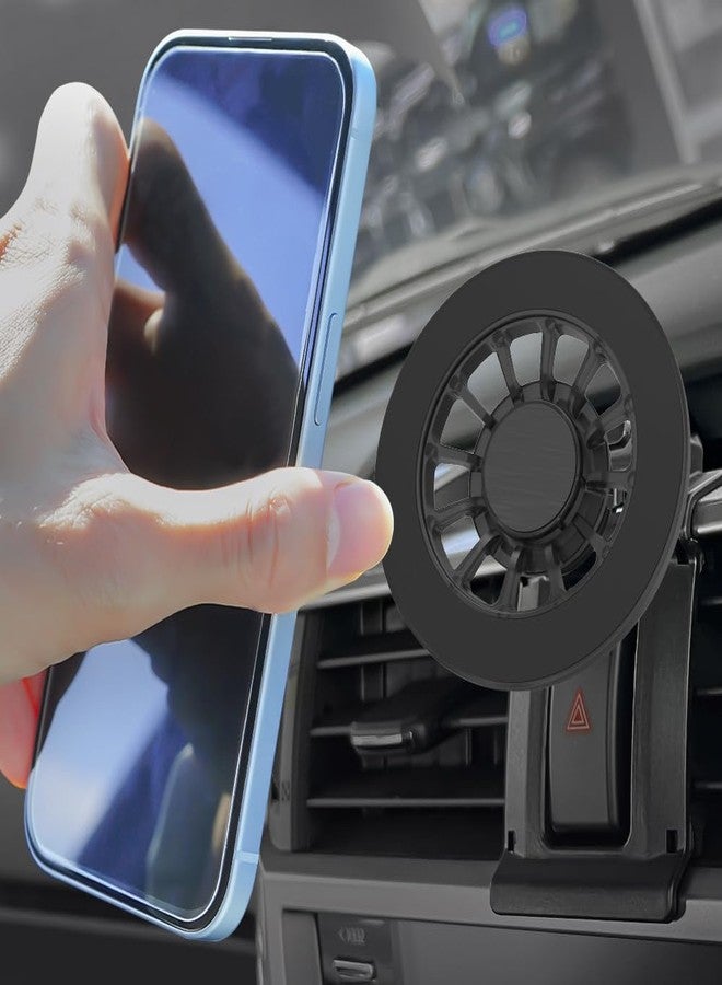 BEERTE Fits MagSafe Car Mount Fit for Toyota 4Runner 2010-2024 Hands Free Magnetic Phone Holder for Car Vent 360° Rotation Car Phone Mount Fit for iPhone 16 15 14 13 12 Series MagSafe Case All Phones - Image 1