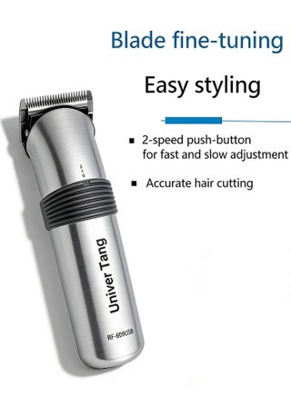 Electric Hair Clipper & Hair Trimmer for Home Use – Suitable for Head, Beard & Body Grooming – Cordless, USB Rechargeable, Quiet Motor, Easy & Safe Family Grooming Kit with Guide Combs - view 5